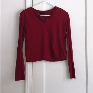Red long sleeve